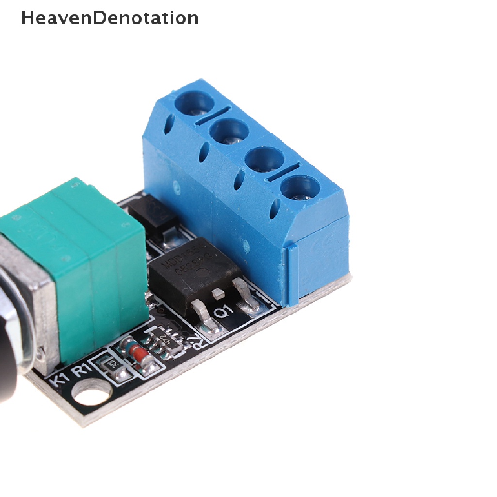 [HeavenDenotation] Dc 5V-16V 10A PWM Pengontrol Kecepatan Motor Tegangan Rendah Modul Drive Yang Dapat Disesuaikan HDV