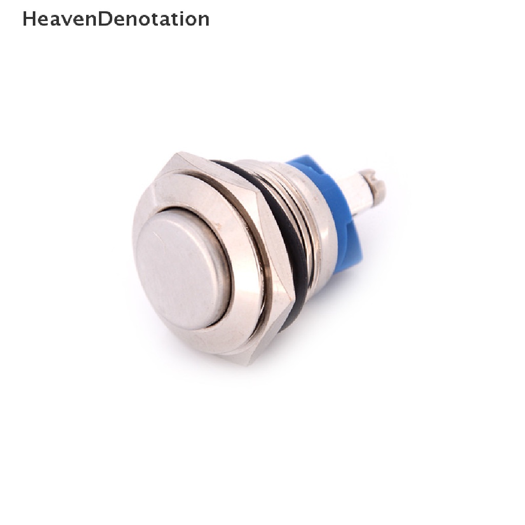 [HeavenDenotation] Saklar Starter 16mm Steel Metal Hight Shape Push Button Switchs HDV