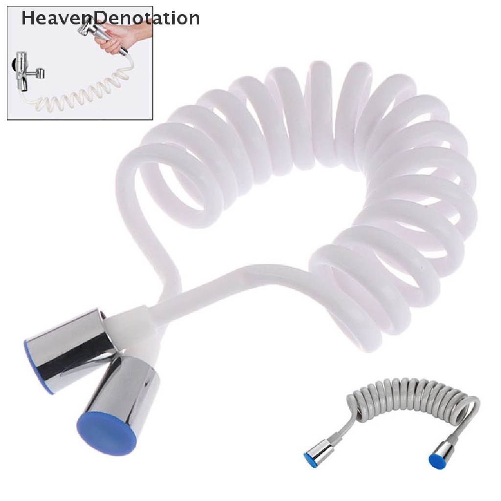 [HeavenDenotation] Abs Model Jalur Telepon Pegas Fleksibel shower hose sprayer Sambung Pipa HDV