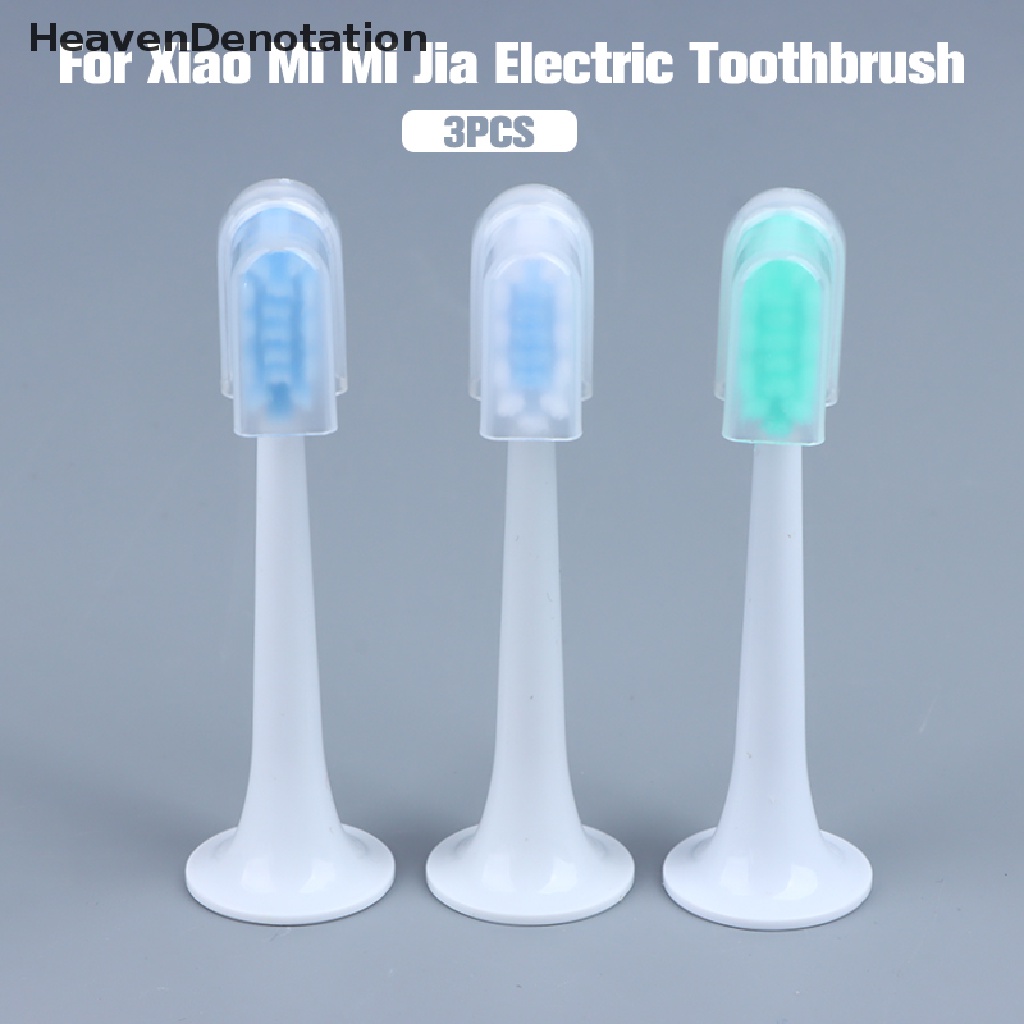 [HeavenDenotation] 3pcs Kepala Sikat Gigi Elektrik Untuk T300/T500 Sonic Toothbrush Tooth Brush Head HDV