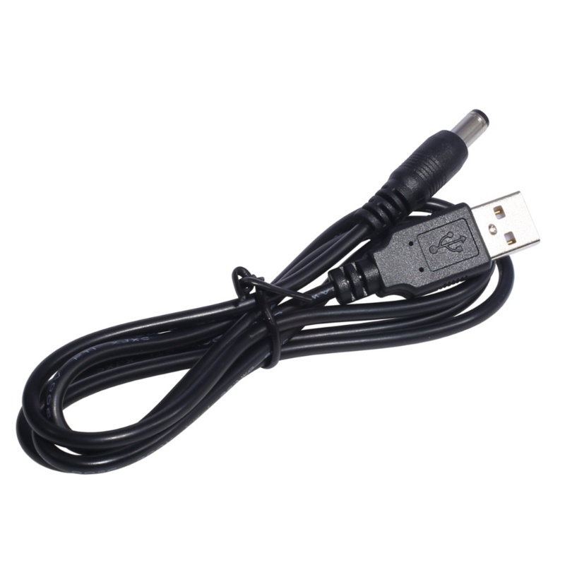 Cre USB Male to 3.0x1.1mm 2.5x0.7mm 4.0x1.7mm 5.5x2.5mm DC Barrel Jack Kabel Daya Colokan AC Transfer Konektor Charger