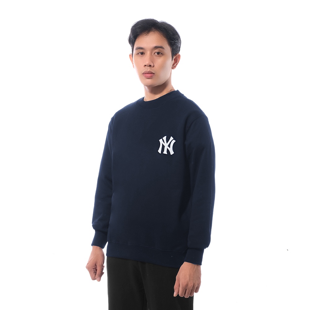 M7B NY Yankees Monogram Back Logo Sweatshirts Brown