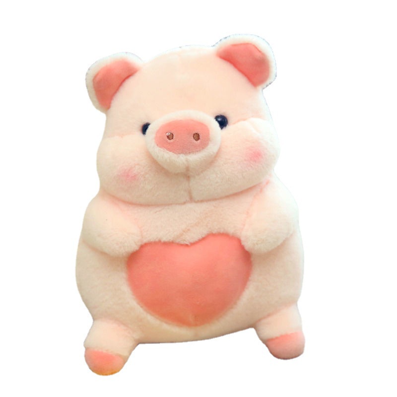 Heart Pig Plush Toy Kids Cushion Bantal Gadis Hadiah Boneka Boneka Dekorasi Rumah