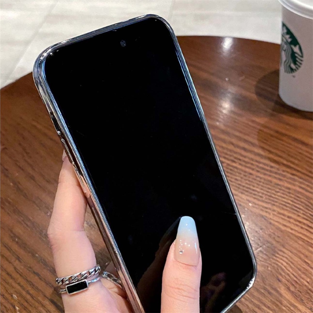 Casing Lensa Pelindung Kamera Mewah iPhone 14 Pro Max14 plus case Iphone12 13 Pro Max premium full coverage laser gradient shock protection back cover