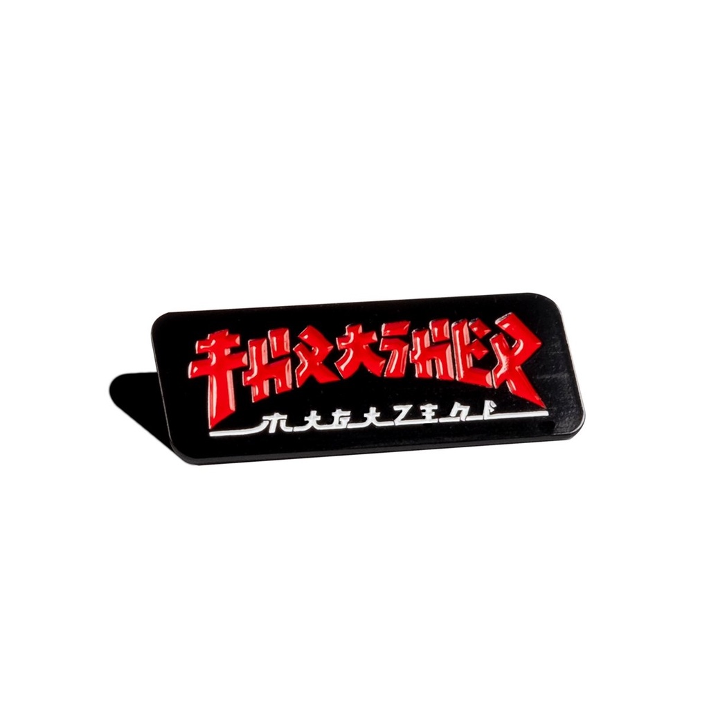 Thrasherr Godzilla Lapel Pin