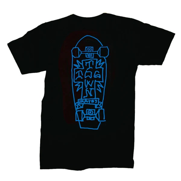 Dogtown Gonz Art Black Blue Tee