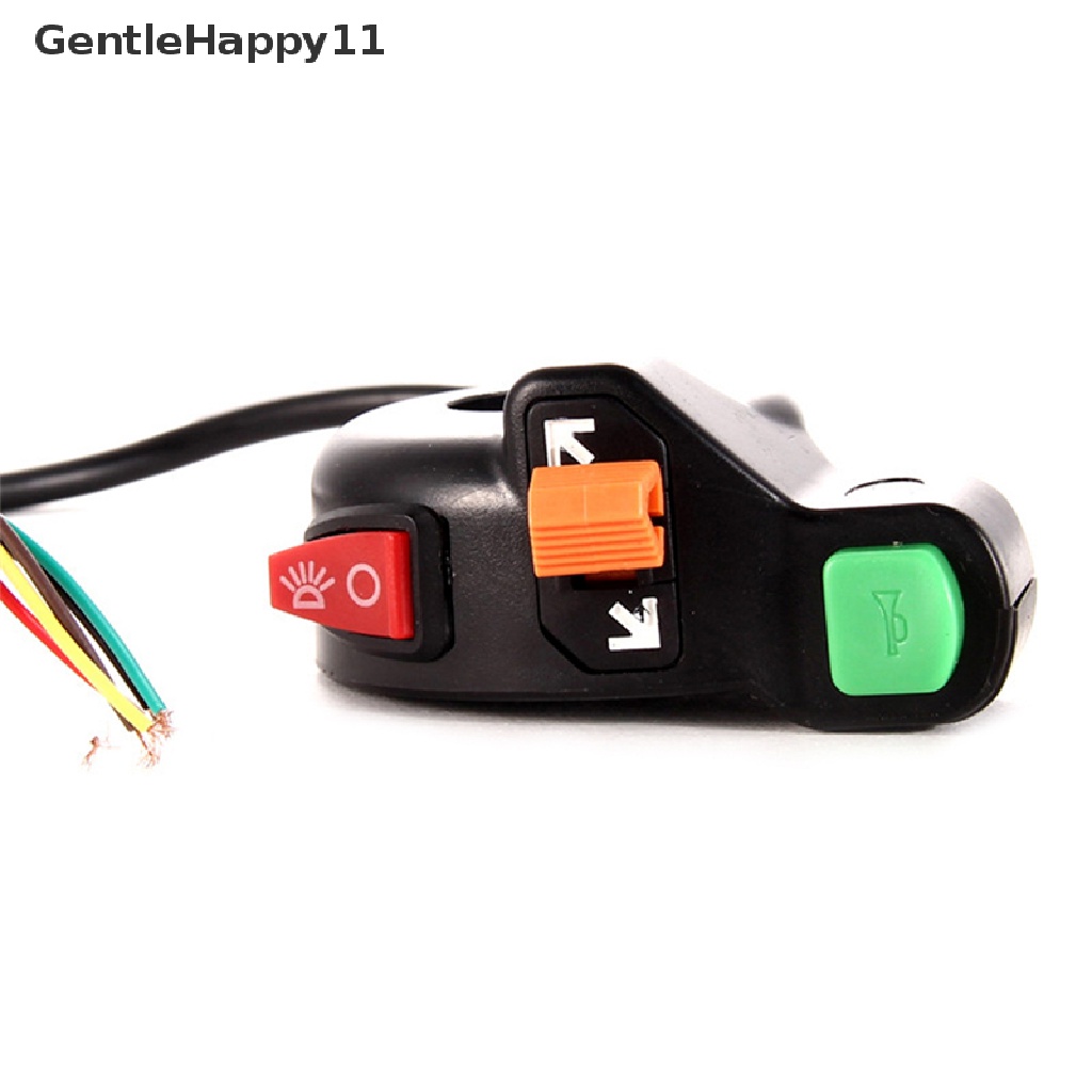 Gentlehappy Universal 7per8 ''Motor ATV Klakson Sepeda Tombol Start On Off Kill Switch id