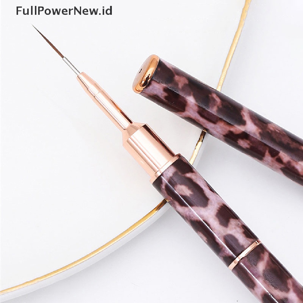 Power Nail Art Liner Brushes Dual-ended Fine Line Brush Pager Pen UV Gel Brushes ID