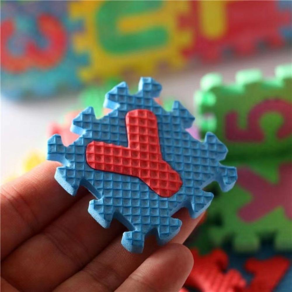 Lanfy Huruf Angka Tikar Permainan Puzzle Mini Mainan Bayi Merangkak Pad Mainan Edukasi Arab Bermain Tikar Rakit Sendiri Anak Hadiah Busa Puzzle Karpet