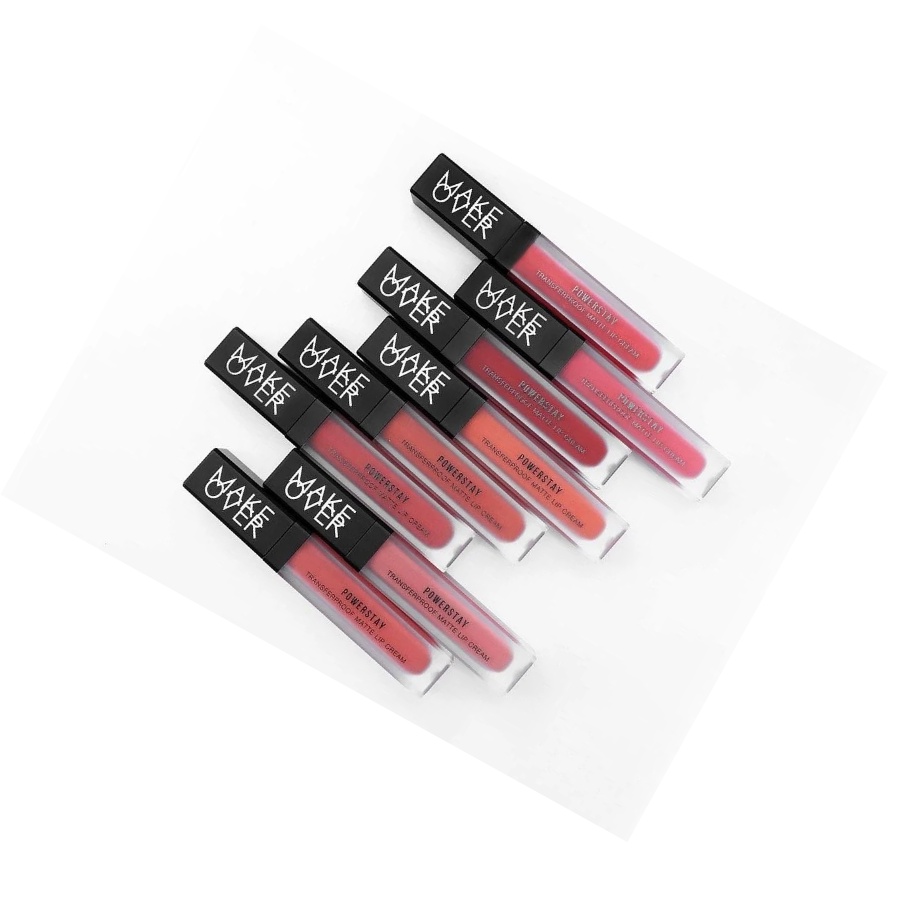 MAKE OVER Powerstay Transferproof Matte Lip Cream 7 g - Apple_Kosmetik