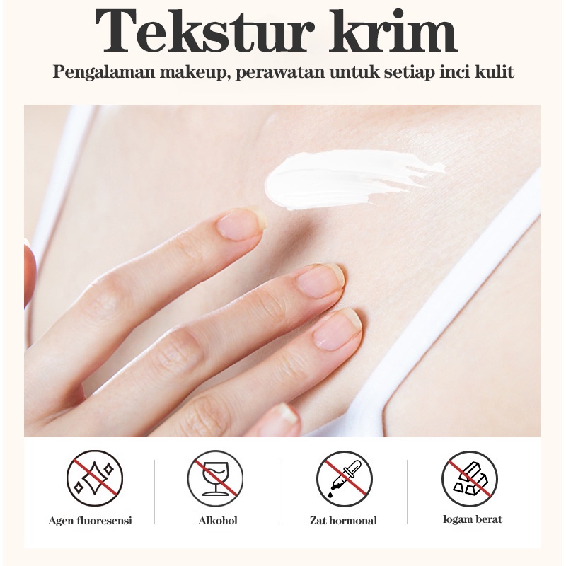 Krim Pemutih Whitening body cream krim pemutih badan 120ML cream pemutih badan menghilangkan melanin lengan paha lutut pemutih ketiak menghilangkan selangkangan hitam memudarkan bekas bokong memutihkan area pribadi memutihkan dengan cepat