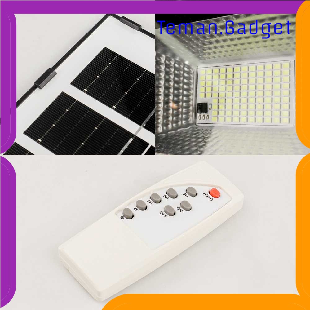 TG - LMP OOBEST Lampu Dinding Solar Sensor Cahaya Waterproof 100 LED Cool White - OB100