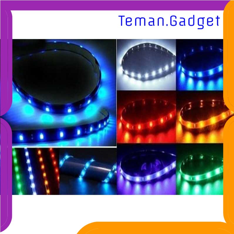 TD - OTO Lampu LED Strip Flexible Mobil Waterproof 5W SMD 3528 30 cm 2PCS