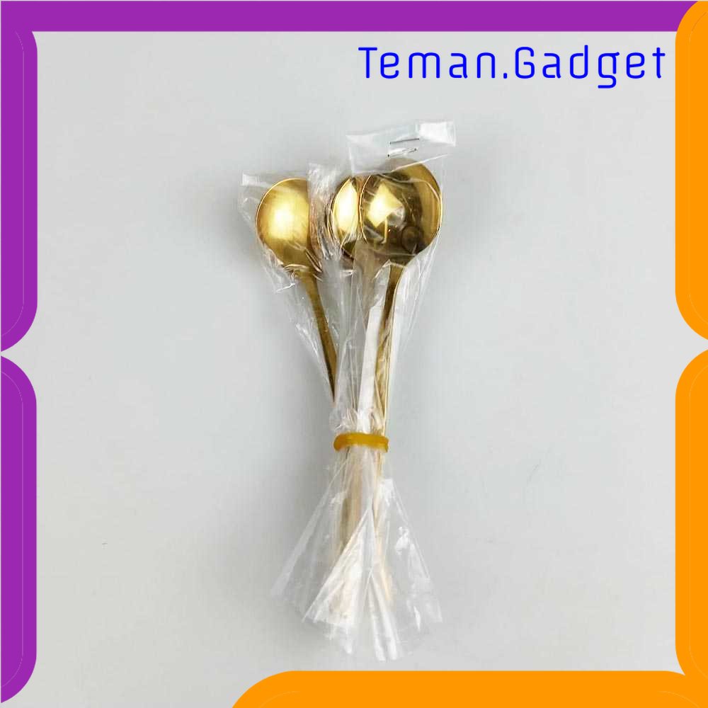 TG - DPR Moitakiy Sendok Teh Tea Spoon Stainless Steel 6PCS - F80