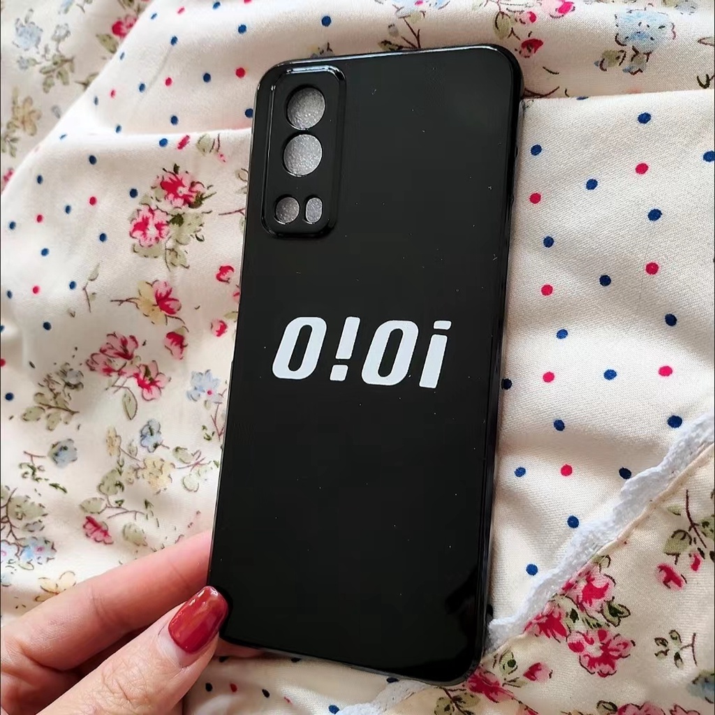 Cocok Untuk Iphone14 Pro Max Casing Ponsel iPhone Hitam Glossy TPU Soft Phone Case Kamera Perlindungan Tahan Guncangan Gaya Sederhana Kompatibel Dengan iPhone 13 13pro 13prm iPhone 11 7Plus 8Plus Xr XS 12 Pro Max Casing Ponsel