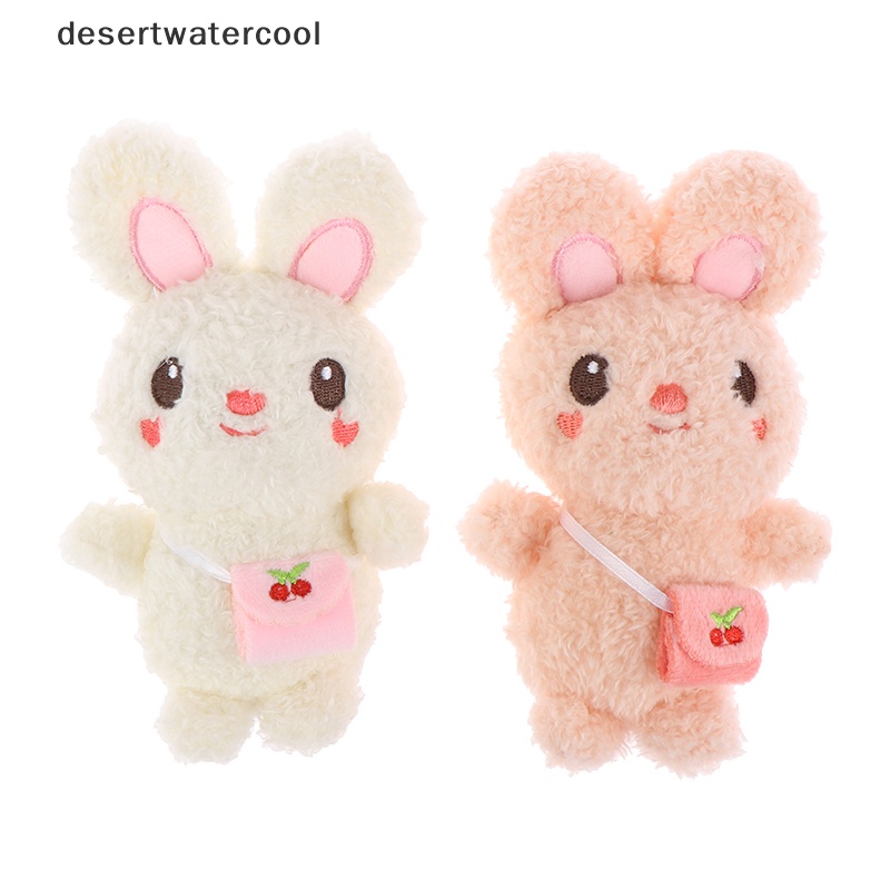 Deid Lovely 13CM Rabbit Stuffed Plush Toy Ransel Boneka Kelinci Gantungan Kunci Liontin Mewah Martijn