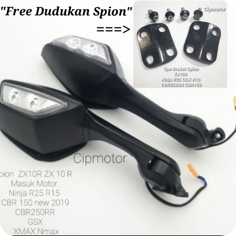 Spion Sen led ZX10R ZX 10 R CBR1000 Ninja R25 R15 CBR 150 CBR 250 GSX XMAX Nmax ADV