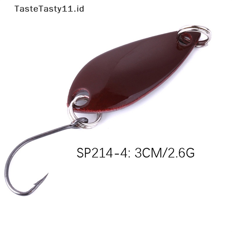 Tastetasty trout Spoon brass spinning fishing Spoon pesca micro metal lures.