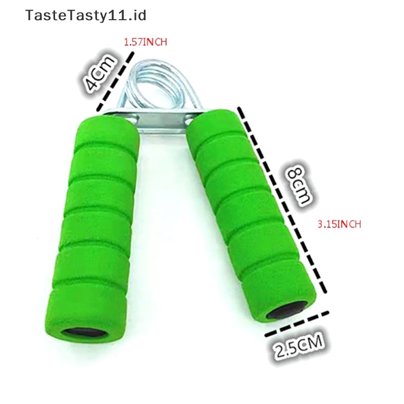 Tastetasty Random color Heavy Grips Penguat Tangan Berolahraga Spons Hand Grippers.