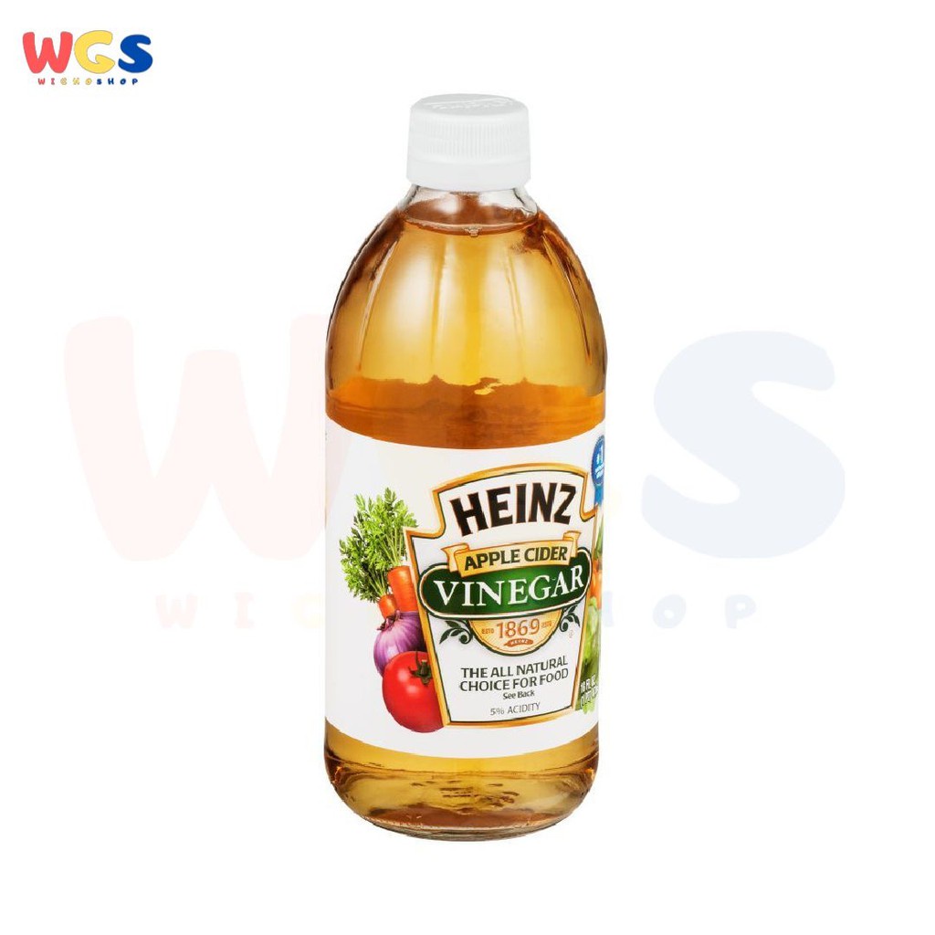 Heinz All Natural Apple Cider Vinegar 5% Acidity 16oz 473 ml