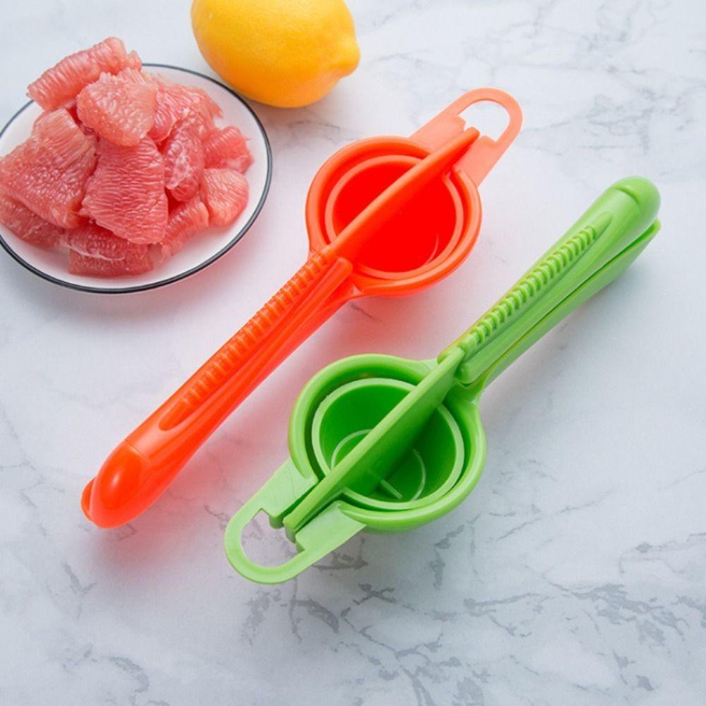 [Elegan] Juicer Manual Alat Jus Plastik Semangka Dapur Lemon Garlic Squeezer