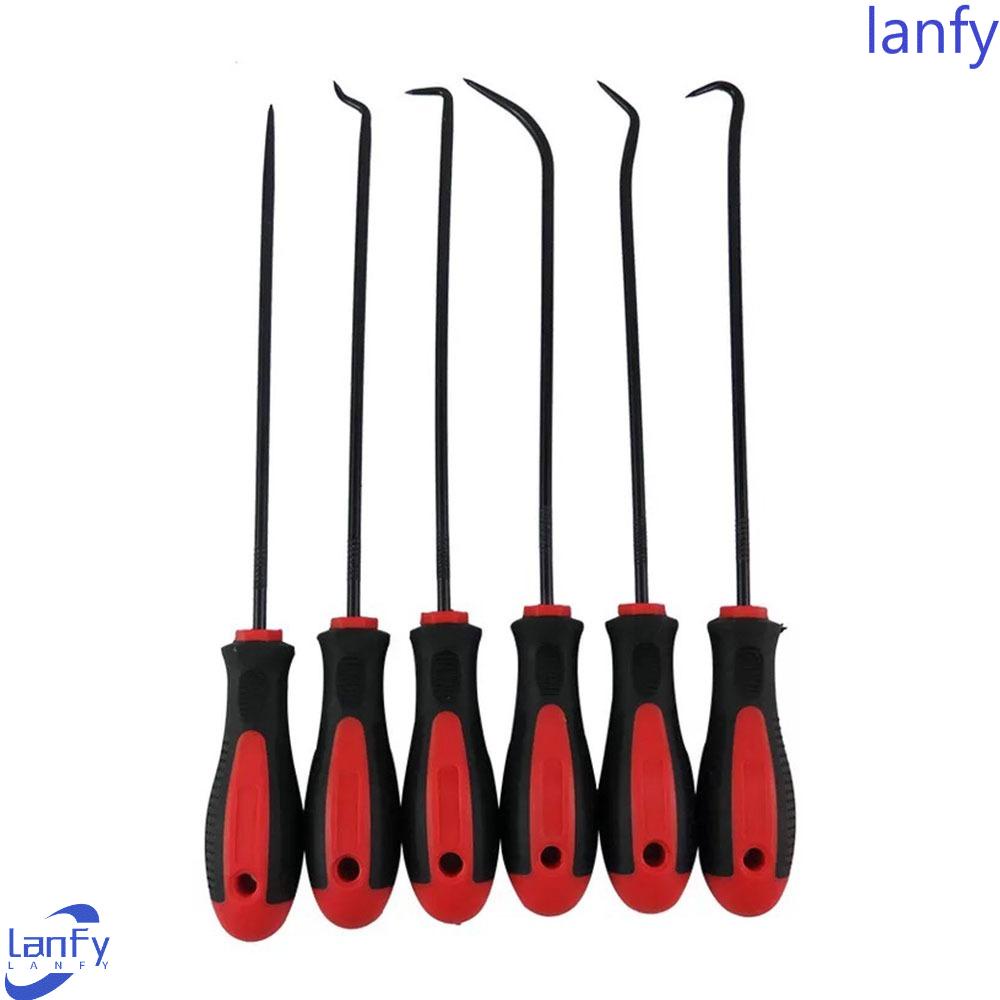 Lanfy Obeng Segel Minyak Pencabut Bongkar Pasang Gambar Screwdriver Pick Hooks Alat Auto Vehicle Sealing Tool Car Remover