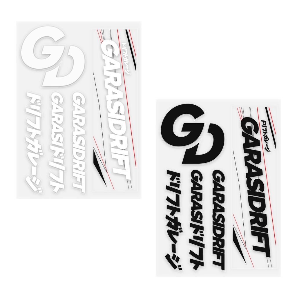 Neo Garasi Drift Sticker Package V3