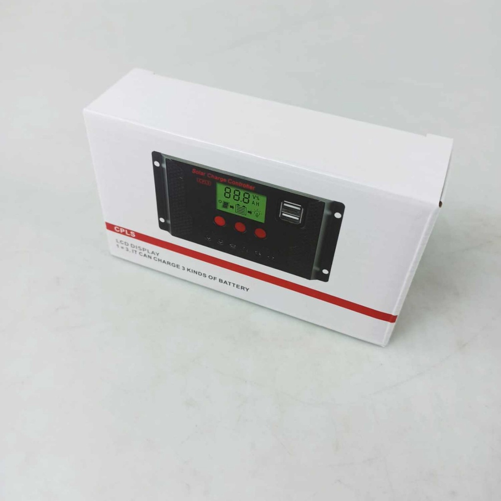 Pengatur Charger Solar Charge Controller Automatic Recognize 12/24V