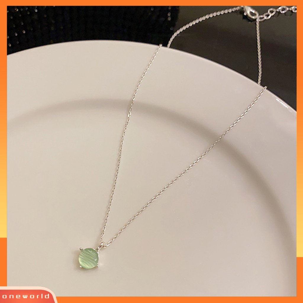 [EONE] Kalung Indah Anti-deform Serbaguna Trendi Dekoratif Tembaga Tulang Selangka Rantai Kalung Pakaian Sehari-Hari