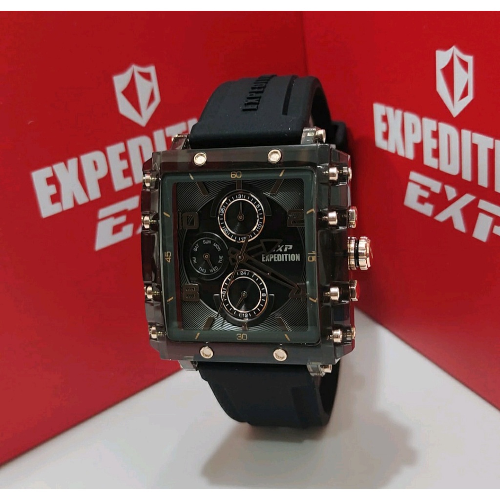 Expeditin E 6808 Various Colours Jam Tangan Unisex Original