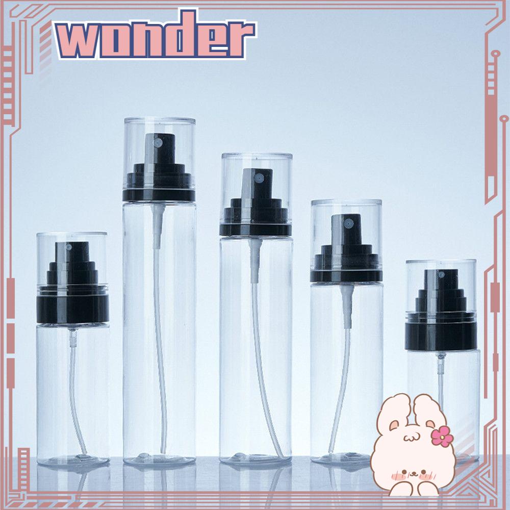 Wonder50/60/80/100ml Hitam Aksesoris Travel Alkohol Parfum Atomizer