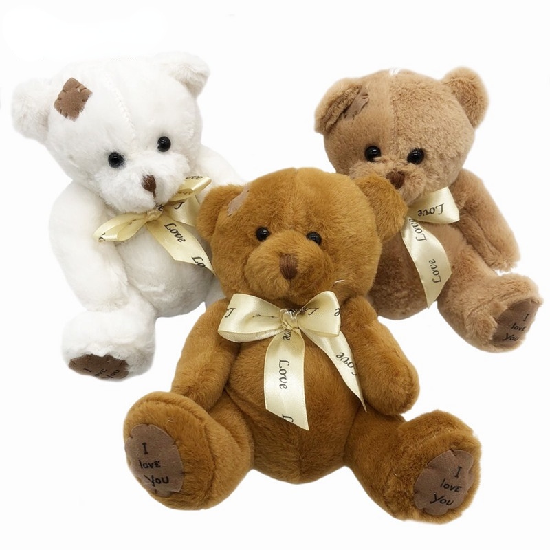 New High Quality Lovely Bear Lembut Mainan Mewah Teddy Bear Kawaii Katun Hewan Hadiah Ulang Tahun Untuk Anak