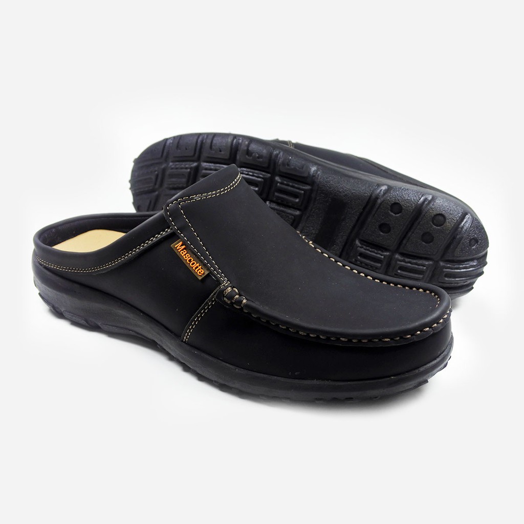 Mascotte GOMERO | Sepatu Sandal Bustong Pria 994 025 - Hitam dan CokelatRAMAYANA JAKTIM