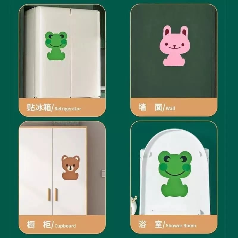 1234OS - Sticker Toilet Closet / Sticker Penghilang Bau / Lemari &amp; Toilet Closet Animal.