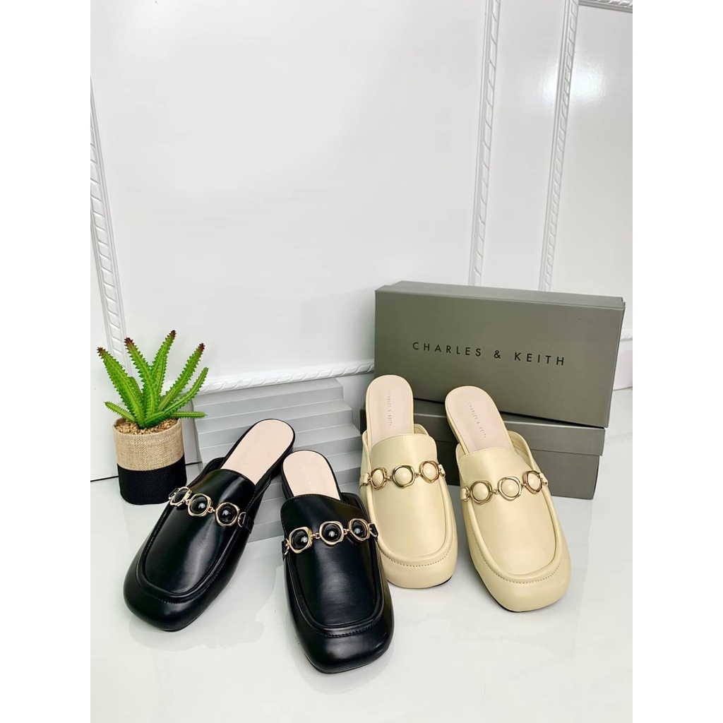 SEPATU WANITA FORMAL CKS525 MULES SLIP ON PREMIUM IMPORT