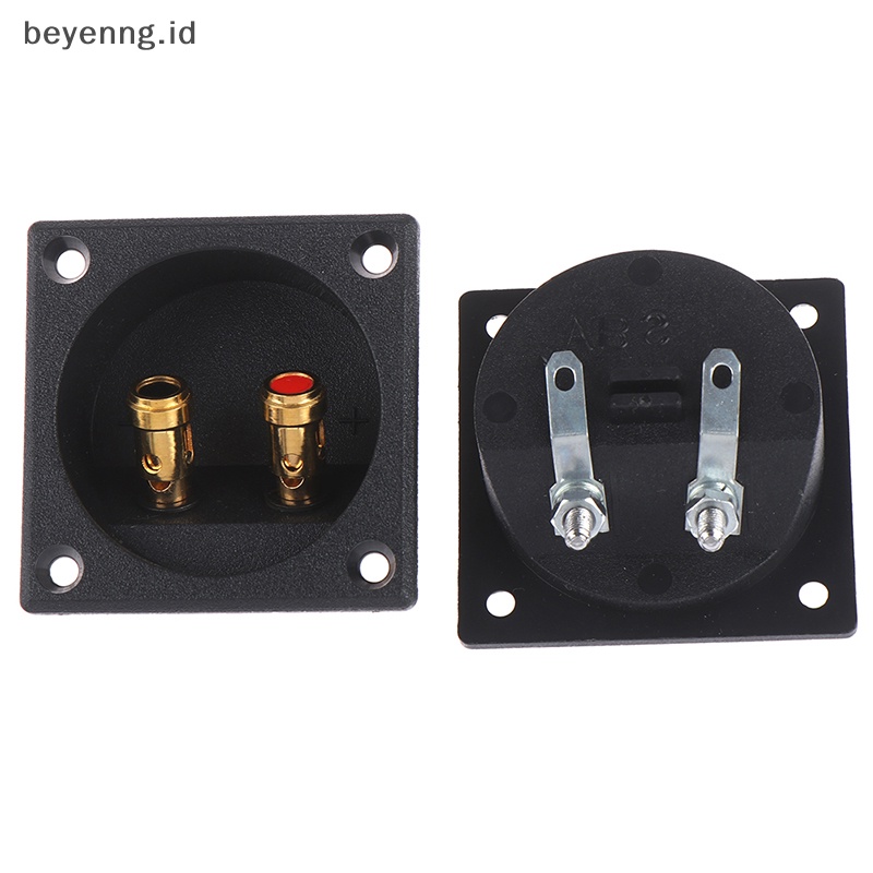 Beyen 1Pc Steker Subwoofer Cup Bulat 50mm Mobil Stereo Speaker Box Terminal Konektor ID