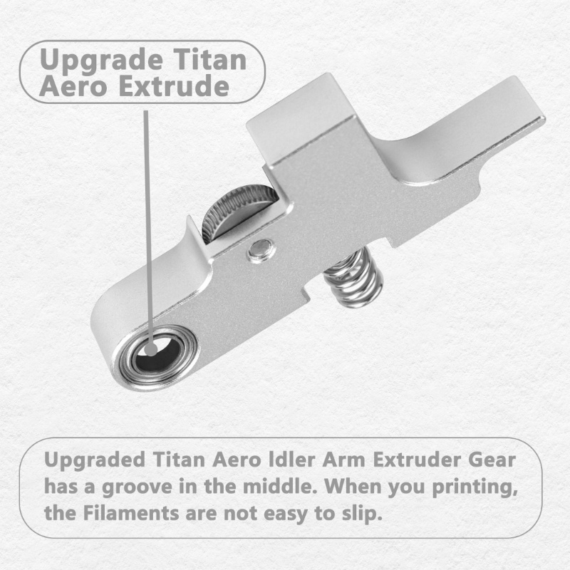 Vivi Extruder Idler Arm Dan Gear Dengan 66teeth1 7 Untuk Prusai3 Ultimate SidewinderX1 Titan Extruder 3D Printer Extruder P