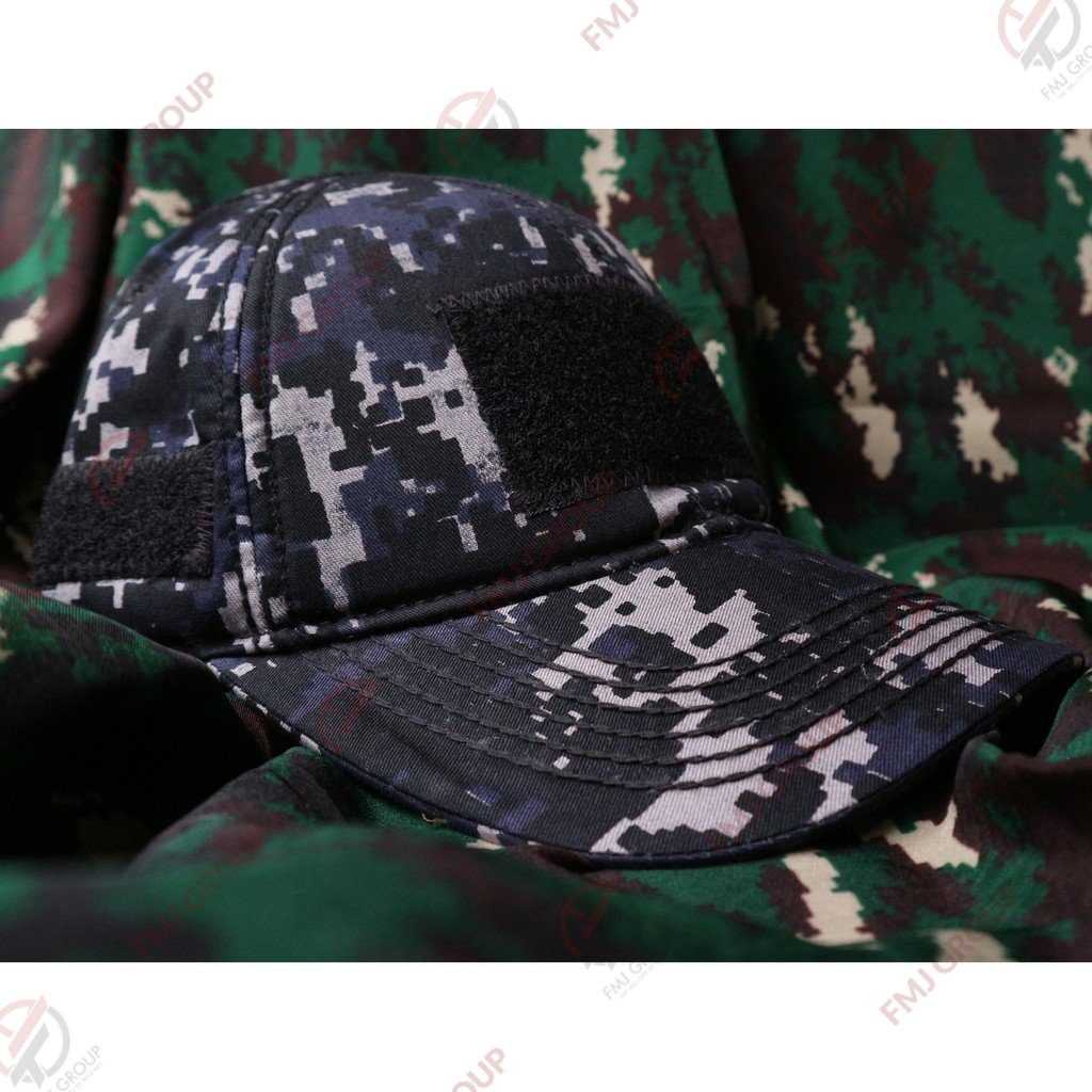 Topi Tactical - Topi Loreng Navy Seal - Topi Velcro / Perekat Lapangan