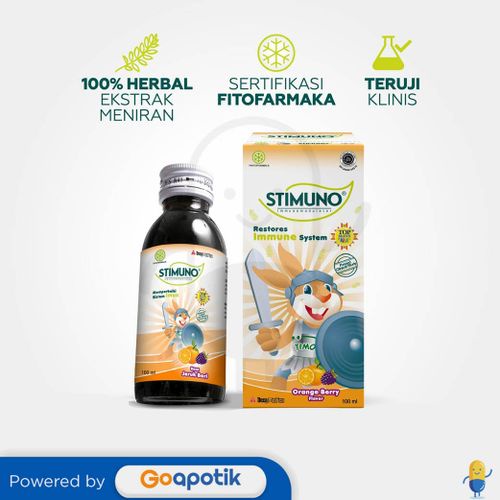 Stimuno Orange Berry 100 Ml Sirup