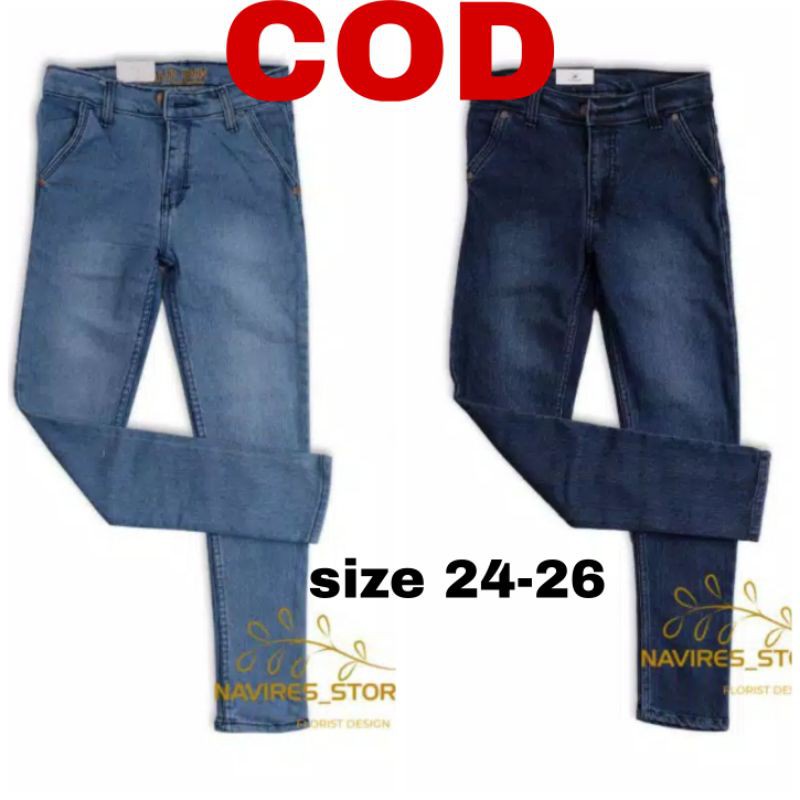 celana jeans anak laki - laki 6 - 12 tahun celana anak cowok  terbaru terlaris/ Lucu kado Ultah
