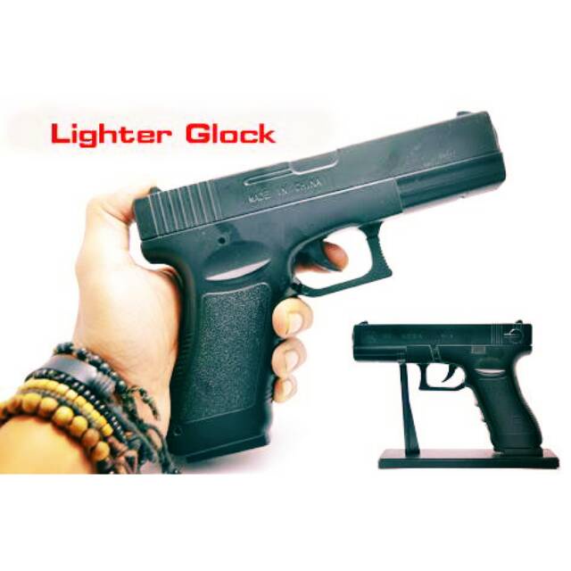 KOREK API MODEL PISTOL GLOCK / KOREK GLOCK / AIRSOFTGUN / REPLIKA SENJATA API / KOREK GAS