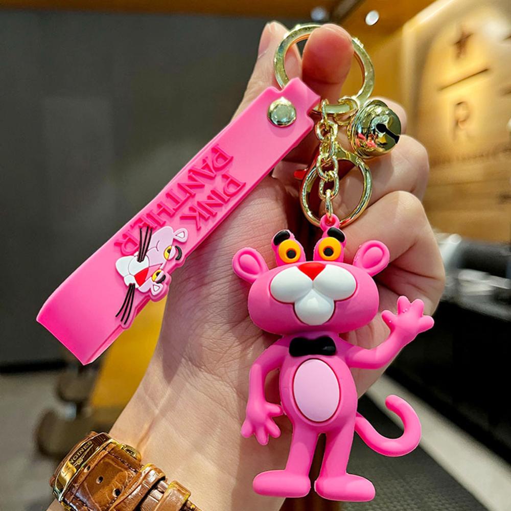 Timekey Keren Kartun PVC Tiga Dimensi Anime Figurine Gantungan Kunci Wanita Pria Anime Keyrings Untuk Pesta Ulang Tahun Anak F7H4