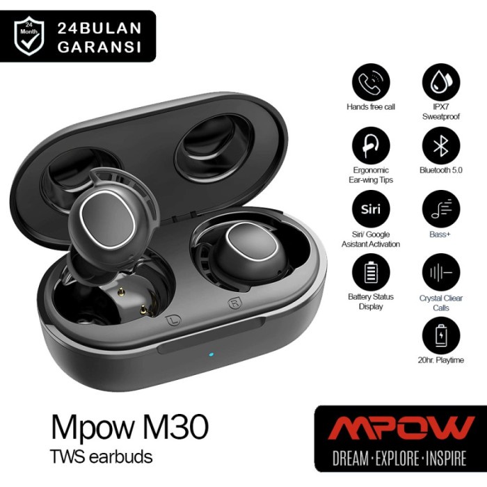 Bluetooth Earbuds MPOW M30 TWS True Wireless Earphone