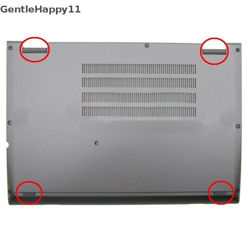 Gentlehappy 4Pcs Pad Kaki Karet Untuk Lenovo Thinkpad Yoga260 Bottom Base Cover Pengganti id