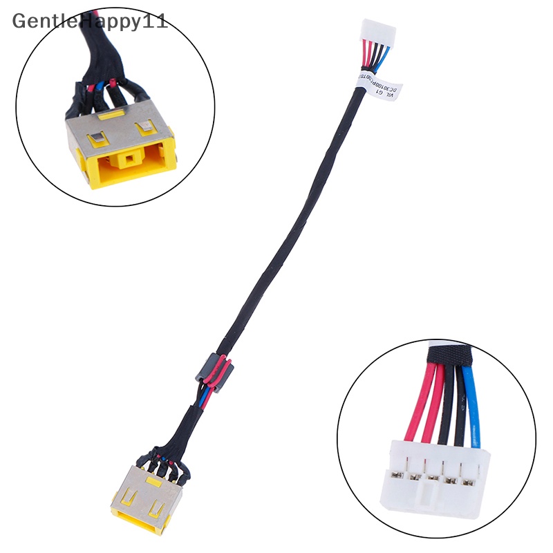 Gentlehappy DC power jack socket harness Kabel Cocok Untuk lenovo G500S G505S VILG1 DC30100PC00 id