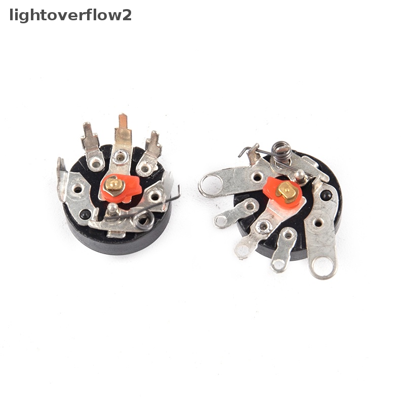 [lightoverflow2] 10pcs/set Potensio Radio Sudut Lurus RV12MM B103 B10K B503 B50K Power Amplifier Potensio Volume Dengan Switch [ID]