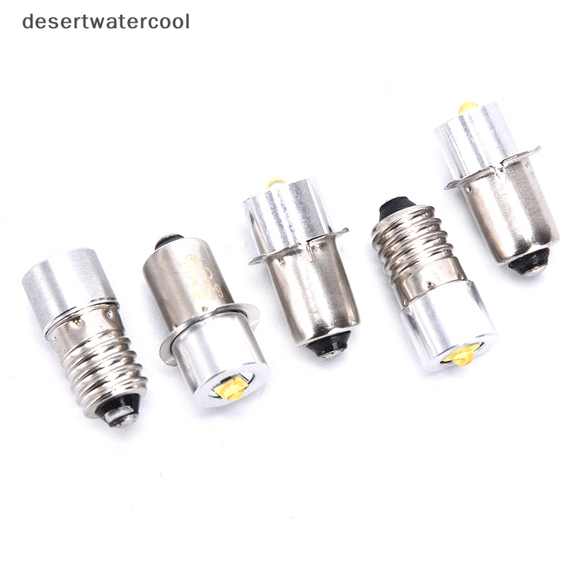 Deid 3W E10 P13.5S LED Untuk Fokus Senter Pengganti Bohlam Torch Lampu Kerja Lamp Martijn