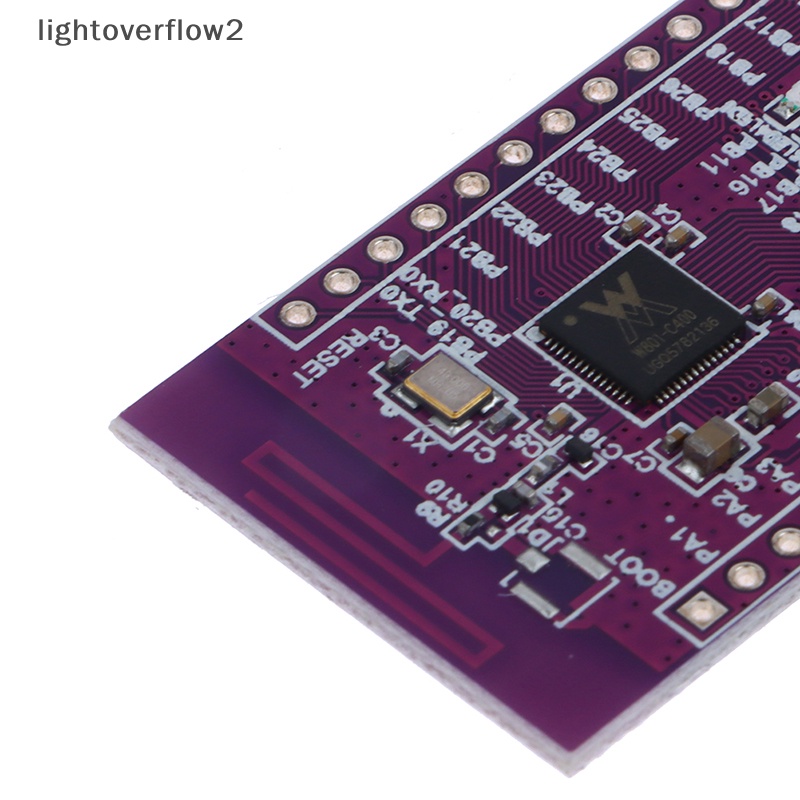 [lightoverflow2] W801 Papan Microkontroler 32bit WiFi Modul IC MCU Kompatibel Bluetooth [ID]