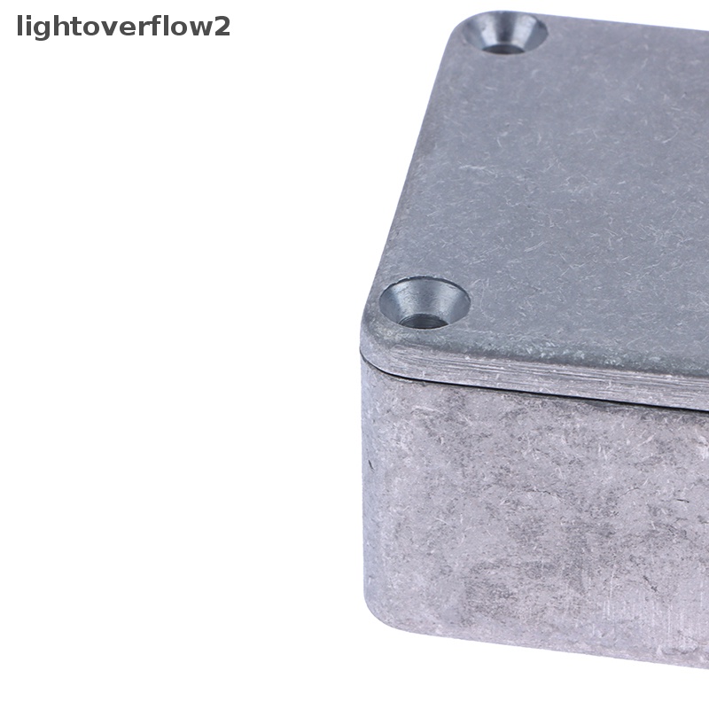 [lightoverflow2] Aluminium Enclosure Electronic Diecast Stompbox Project Box 1590LB 50 * 50 * 3mm [ID]