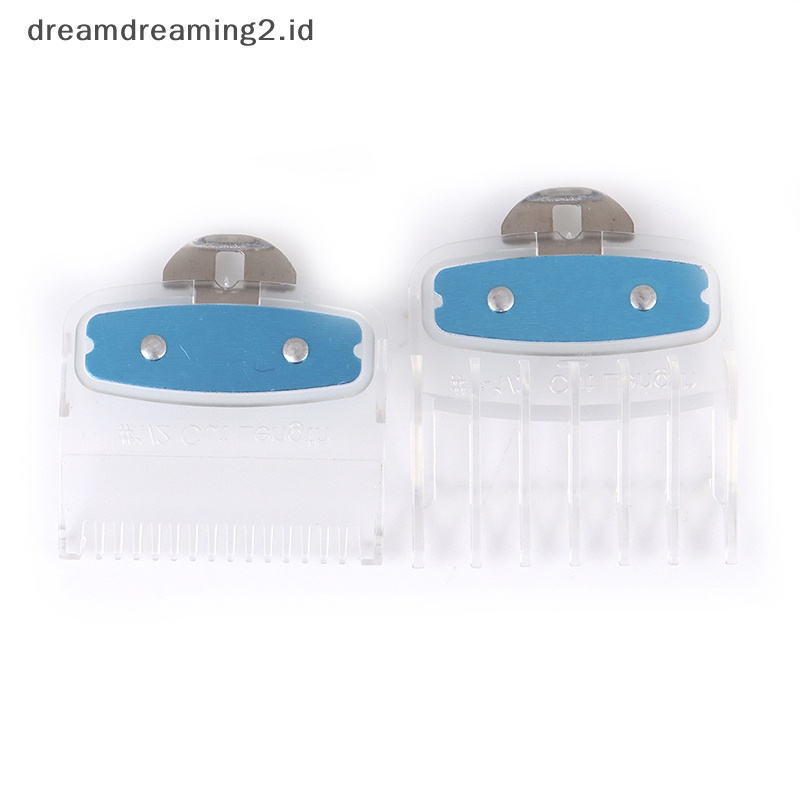 (drea) 1.5mm+4.5 mm Hair Clipper Guide Comb Set Pengaman Standar Pasang Bagian Trimmer//